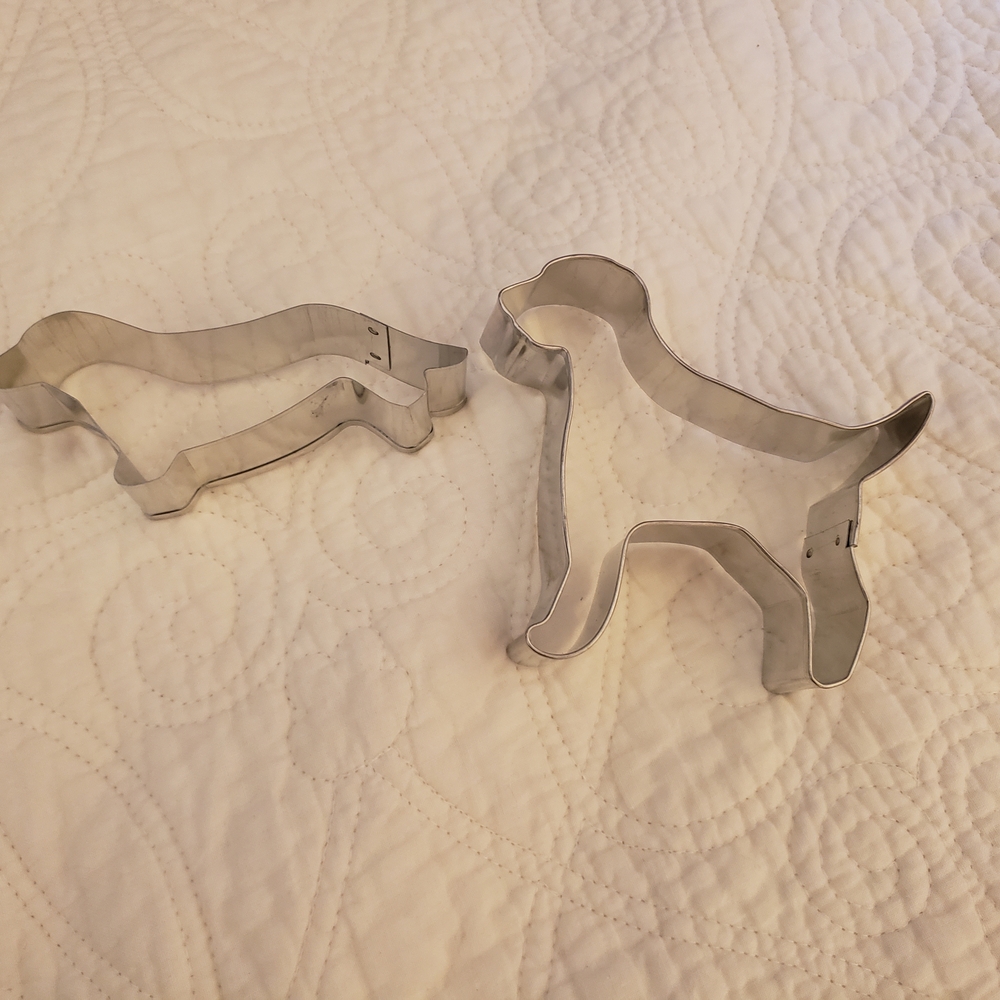 Dog Shaped Cookie Cutters